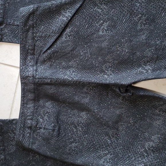 POLO JEANS CO Ralph Lauren Womens Snake Print black Bootcut Stretch Pants/Jeans. - Picture 9 of 12